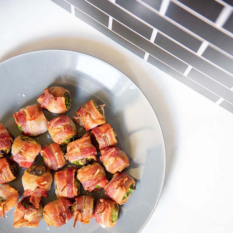 Bacon-Wrapped Brussels Sprouts